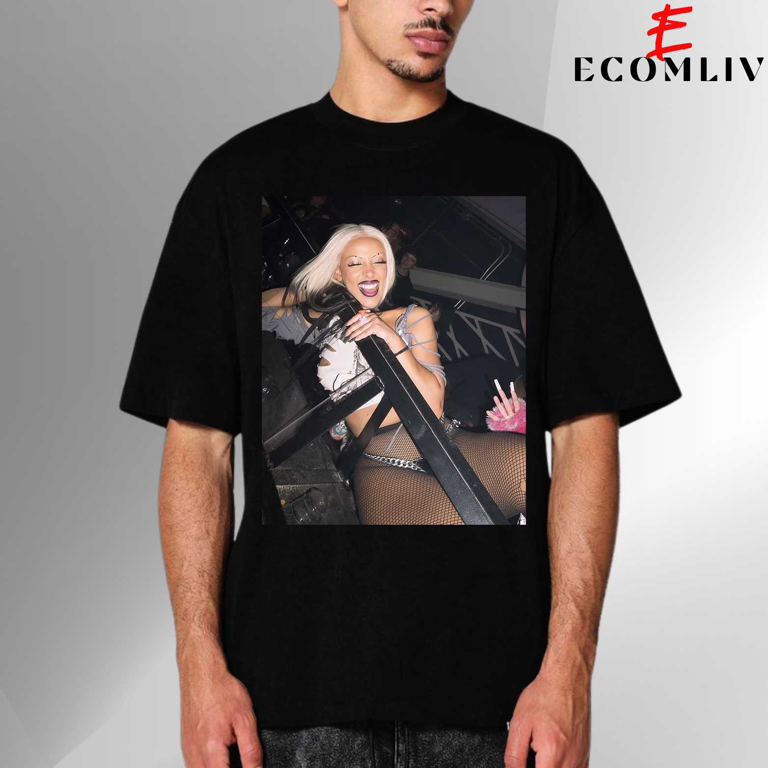 Doja Cat Face T-Shirt, Pop Star Graphic Tee